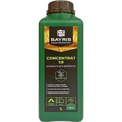 Біозахист для деревини Bayris Concentrat 1:9 1 л зелений (Б00000329)