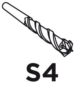 Бур GRAPHITE 8х160 мм SDS-plus 57H416