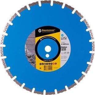Diamond cutting disc Distar 1A1RSS/C1-H Baumesser Beton PRO 400х3.5/2.5х10х25.4-24 F4 mm (94120338026)