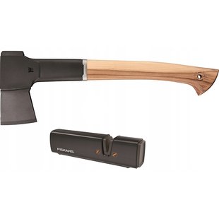 Набір туристичний сокира + точило Fiskars Norden N10 476 мм 1.2 кг (1052276)