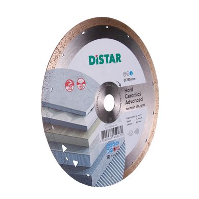 Круг відрізний алмазний Distar 1A1R Hard Ceramics Advanced 250 мм 25.4 мм (11120349019)