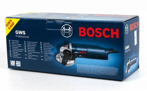 Шліфмашина кутова мережева BOSCH GWS 1400 Professional 125 мм (0601824800)
