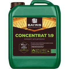 Біозахист для деревини Bayris Concentrat 1:9 5 л зелений (Б00000330)