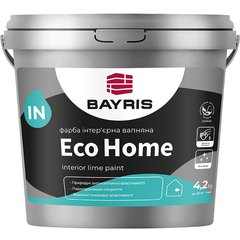 Фарба інтер'єрна Bayris Eco Home вапняна 4.2 кг 140 г/м² (Б00001616)
