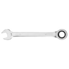 Ключ рожково-накидний 15 мм з храповим механізмом Top Tools (35D737)
