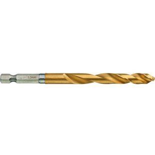 Drill bit for metal Milwaukee RedHEX HSS-G TiN 8 mm 111 mm (48894719)