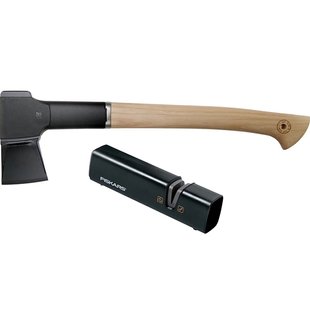 Набір туристичний сокира + точило Fiskars Norden N12 526 мм 1.3 кг (1052277)