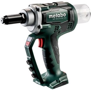 Заклепочник акумуляторний Metabo NP 18 LTX BL 5.0 18 В 6 мм (619002890)