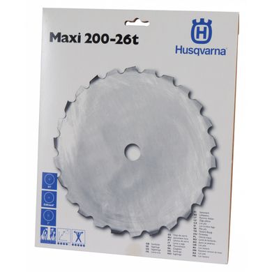 Диск Husqvarna Maxi S 26T 200 мм 25.4 мм (5784431-01)
