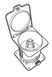 Конектор для шланга Gardena 1/4" аквастоп для колонок 2797-20 (05797-20.000.00)