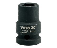 Головка торцева 1/2 "13 мм 6-гранна ударна Yato YT-1003