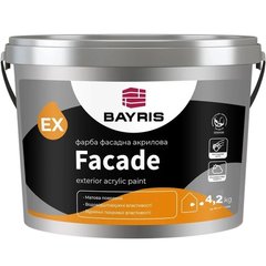 Facade paint Bayris Facade 4.2 kg white (Б00001615)