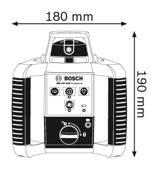 Лазер ротационный BOSCH GRL 250 HV 0601061600