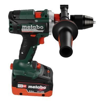 Шуруповерт-дриль акумуляторний ударний Metabo SB 18 LTX-3 BL I METAL 18 В 130 Нм (603183660)