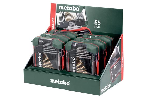 Набір свердел Metabo Promotion 22 мм 55 шт (626707000)