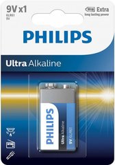 Батарейка PHILIPS ULTRA Alkaline 6LR61 BLI 1 6LR61E1B/10