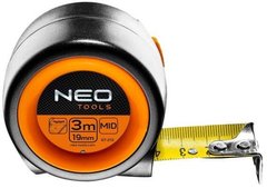 Рулетка вимірювальна NEO 3 м x 19 мм (67-213)