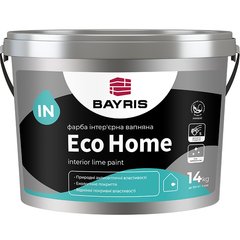 Фарба інтер'єрна Bayris Eco Home вапняна 14 кг 140 г/м² (Б00001618)