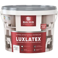 Фарба інтер'єрна Bayris Luxlatex 4.2 кг біла (Б00002821)
