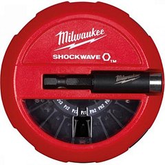 Набір біт Milwaukee Shockwave 25 мм 14 шт тримач (4932430904)
