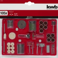 Набір насадок для гравера KWB 105 шт (510900)