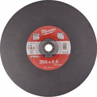 Круг відрізний по металу Milwaukee PRO+ SC 41/355 355х2.55х25.4 мм (4932451505)