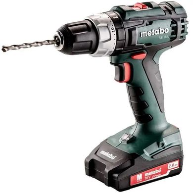 Шуруповерт-дриль акумуляторний ударний Metabo SB 18 L 18 В 50 Нм (602317540)