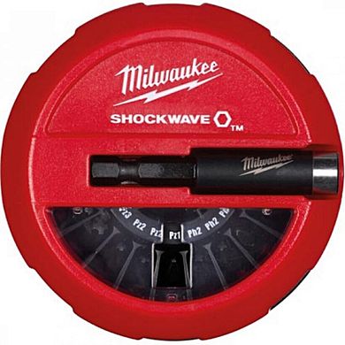 Набір біт Milwaukee Shockwave 25 мм 14 шт тримач (4932430904)