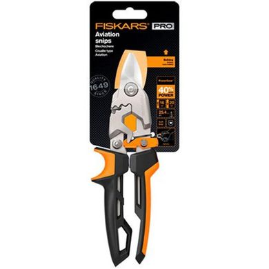 Ножниці по металу Fiskars Pro PowerGear 232 мм коротке лезо (1027212)
