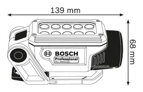 Ліхтар акумуляторний BOSCH GLI 12V-330 Professional 06014A0000