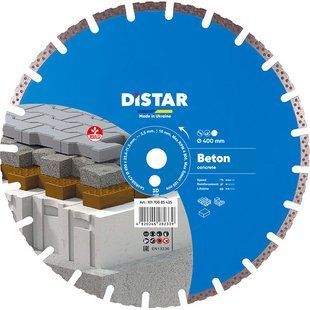 Diamond cutting disc Distar Beton 1A1RSS 400х3.5х25.4 mm (10170085425)