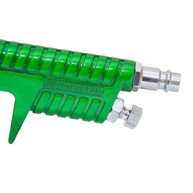 Фарборозпилювач пневматичний Sigma 6812111 HVLP Ø1.7 с в/б (зеленый)