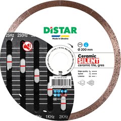 Diamond cutting disc Distar Ceramic Silent 1A1R 200х1.4х25.4 mm (10170516019)