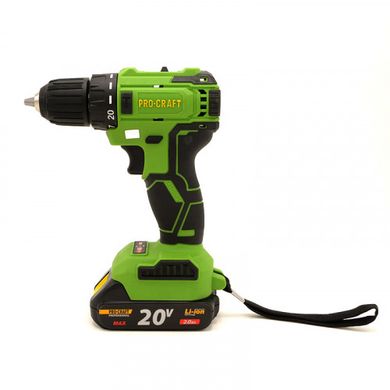 Cordless screwdriver Procraft PA-18LIBL 20 V 1475 rpm (000189)