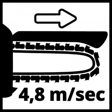 Пила ланцюгова акумуляторна Einhell GE-PS 18/15 Li BL - Solo 18 В 158 мм (4600040)