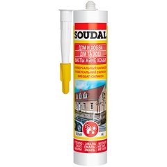 Universal silicone sealant Soudal brown 280 mm 25% (20000000010005)