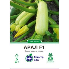 Zucchini seeds Aral F1 SpektrSad 120-150 mm 5 pcs (230000296)
