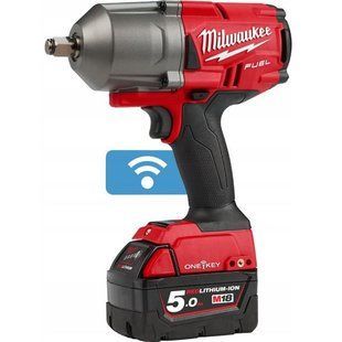 Гайковерт акумуляторний ударний Milwaukee M18 FUEL ONEFHIWF12-502X ONE-KEY 1/2" 18 В (4933459727)