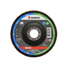 Круг пелюстковий зачисний WÜRTH Red line 125 мм 22.2 мм (0579580324)