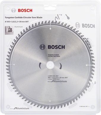 Диск пильний Bosch ECO ALU Multi Material 305 мм 30 мм (2608644397)
