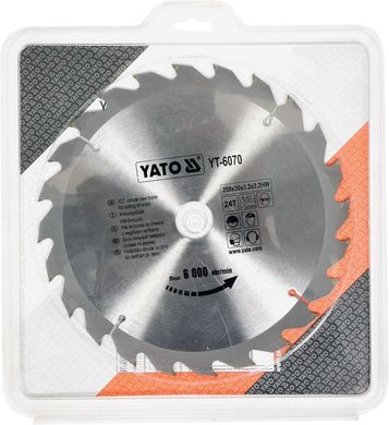 Диск пильный Yato 250х2.2х30 мм YT-6070