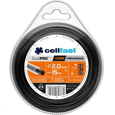 String for trimmer Cellfast Dual PRO 2 mm 15 m (35-062)