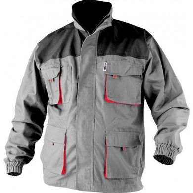 Куртка робоча чорно-сіра Yato DAN L YT-80282