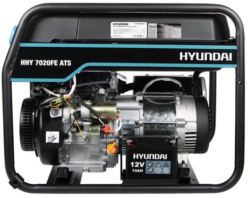 Генератор бензиновий Hyundai 5500 Вт (HHY 7020FE ATS)