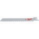 Reciprocating saw blade Milwaukee on wood and plastic 6 TPI 150 mm 3 pcs (48001076)
