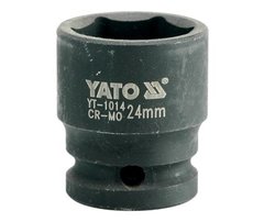 Головка торцева 1/2 "24 мм 6-гранна ударна подовжена Yato YT-1014