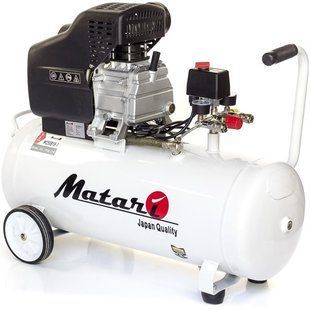 Компресор поршневий мережевий Matari M250B18-1 1800 Вт 50 л (MK-01)