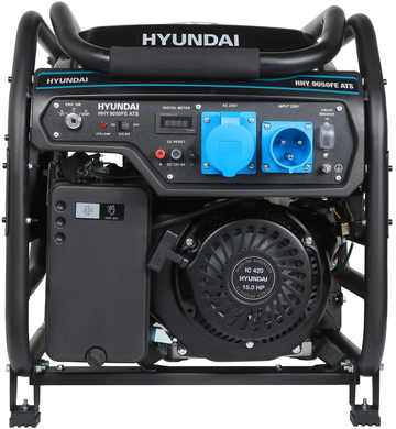 Генератор бензиновий Hyundai 6500 Вт (HHY 9050FE-T)