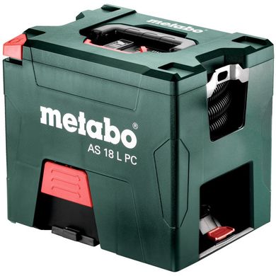 Пилосмок акумуляторний промисловий Metabo Set AS 18 L PC 18 В 32 мм (691060000)