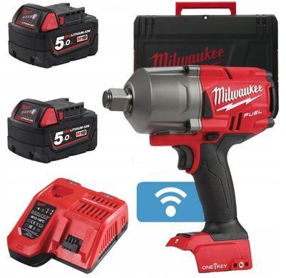 Гайковерт акумуляторний ударний Milwaukee M18 FUEL ONEFHIWF34-502X ONE-KEY 3/4" 18 В (4933459730)